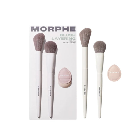 Morphe Blush Layering Tool Trio Brush Kit