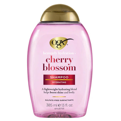 OGX Heavenly Hydration + Shine Cherry Blossom Hair Shampoo 385 - Khayest