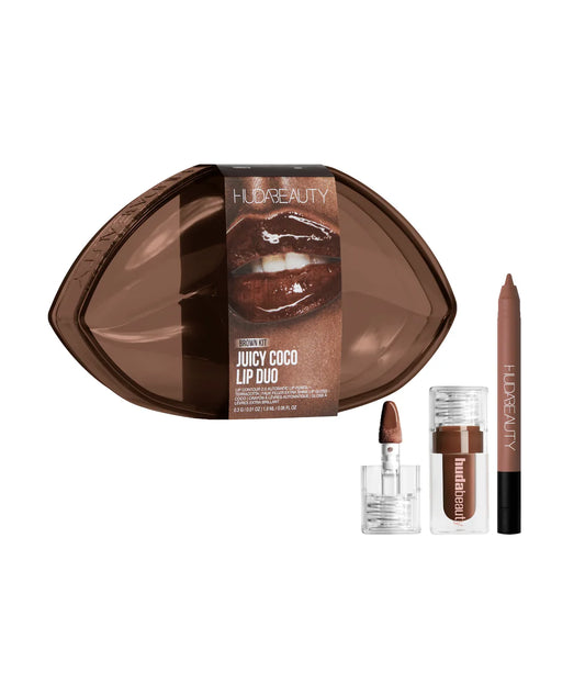 SHEGLAM Juicy Coco Lip Duo - BROWN KIT - Khayest