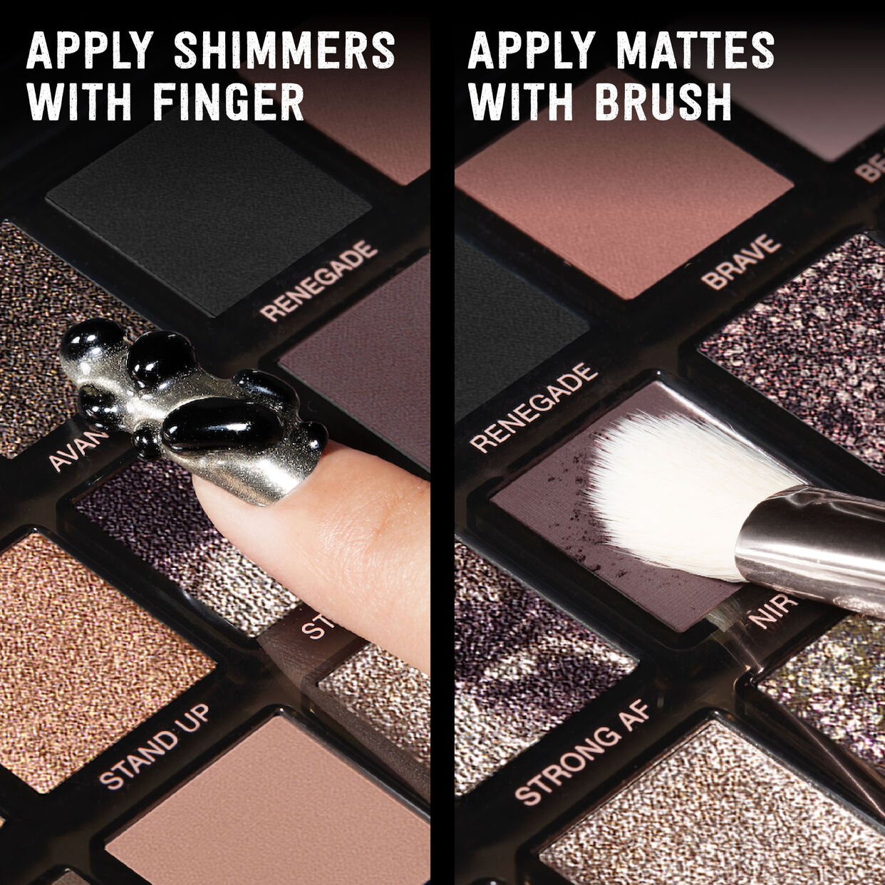 Huda Beauty Pretty Grunge Eyeshadow Palette - Khayest