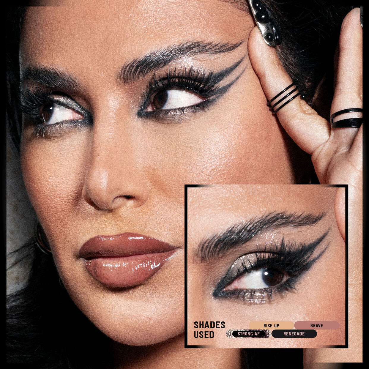 Huda Beauty Pretty Grunge Eyeshadow Palette - Khayest