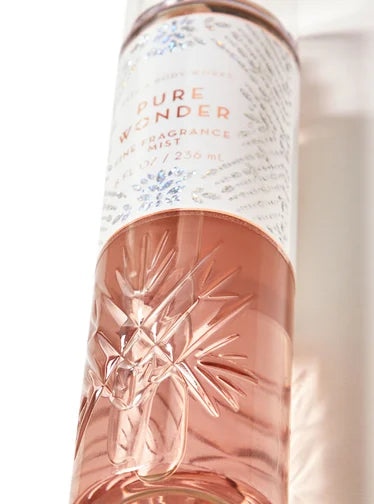 Pure Wonder Fragrance Body Mist by Bath and Body Works 236ml close up