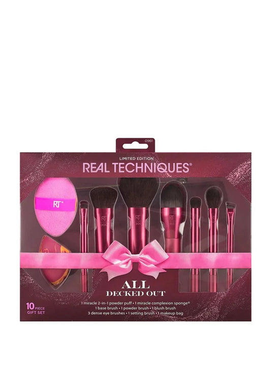 Real Techniques All Decked Out 10-Piece Gift Set
