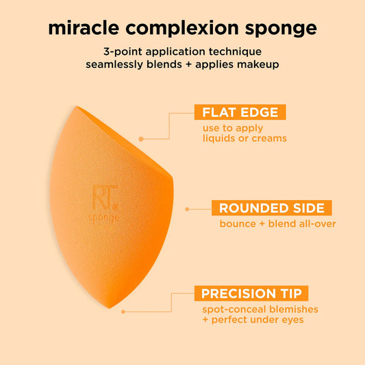 Real Techniques Miracle Complexion Beauty Blender Sponge Shape