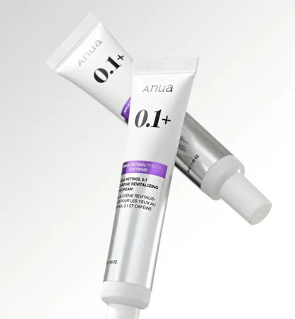 Anua Retinol 0.1 Caffeine Revitalizing Eye Cream