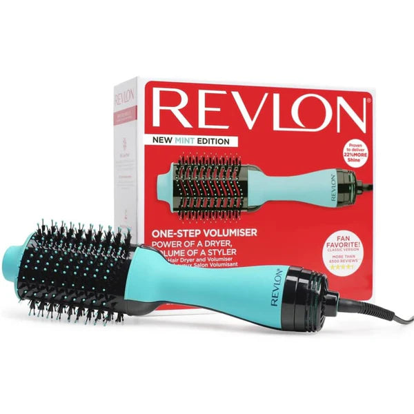 Revlon One Step Hair Dryer and Volumiser – Mint Edition