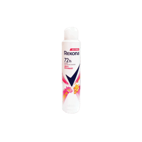 Rexona 72 Hour Sexy Bouquet Antiperspirant Deodorant Spray 200ml – MotionSense™ Long-Lasting Protection - Khayest