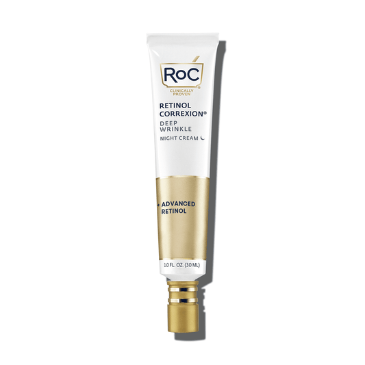 Roc Retinol Correxion Reduces Lines & Deep Wrinkles Night Cream, 1oz - Khayest