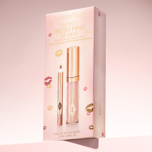 Charlotte Tilbury Glossy Fresh Pink Lip Duo - Khayest