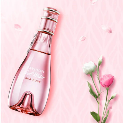 Davidoff Cool Water Sea Rose EDT Perfume For Women 100Ml - Khayest