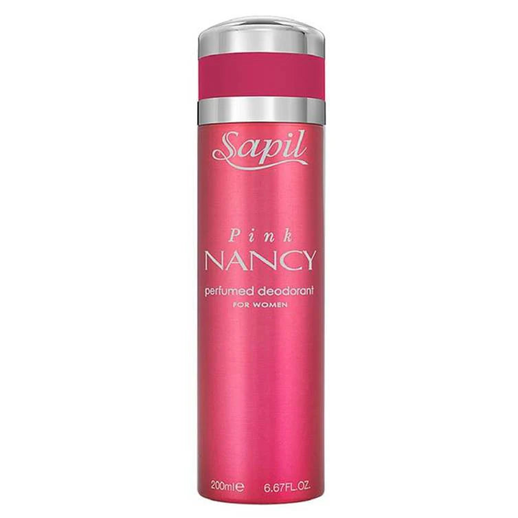 Sapil Pink Nancy Deodorant Body Spray for Women 200ml - Khayest