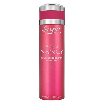 Sapil Pink Nancy Deodorant Body Spray for Women 200ml - Khayest