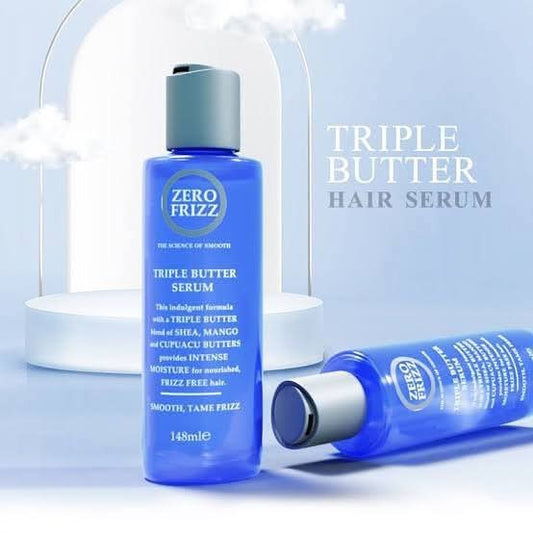 Zero Frizz The Science Of Smooth Triple Butter hair Serum 148Ml - Khayest