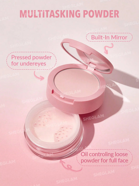 SHEGLAM-Face-Setting-Powder Duo-Bubblegum
