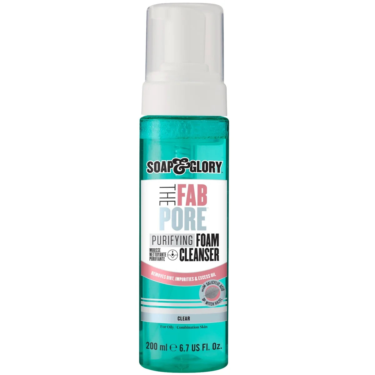 Soap and Glory Fab Pore Purifying Foam Cleanser 200ml - Khayest