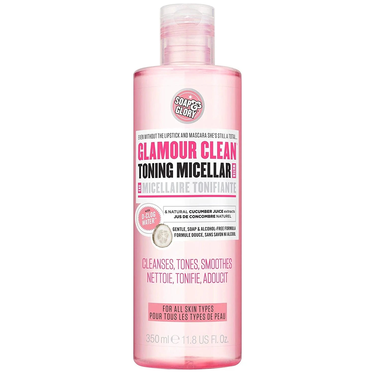 Soap and Glory Glamour Clean Toning Micellar Water Makeup Removal - Khayest