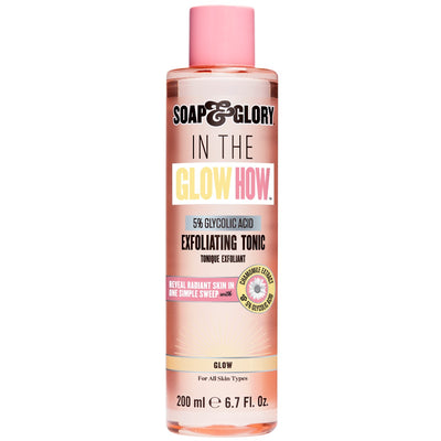 In The Glow How' 5% Glycolic Acid Face Exfoliator Tonic - Khayest