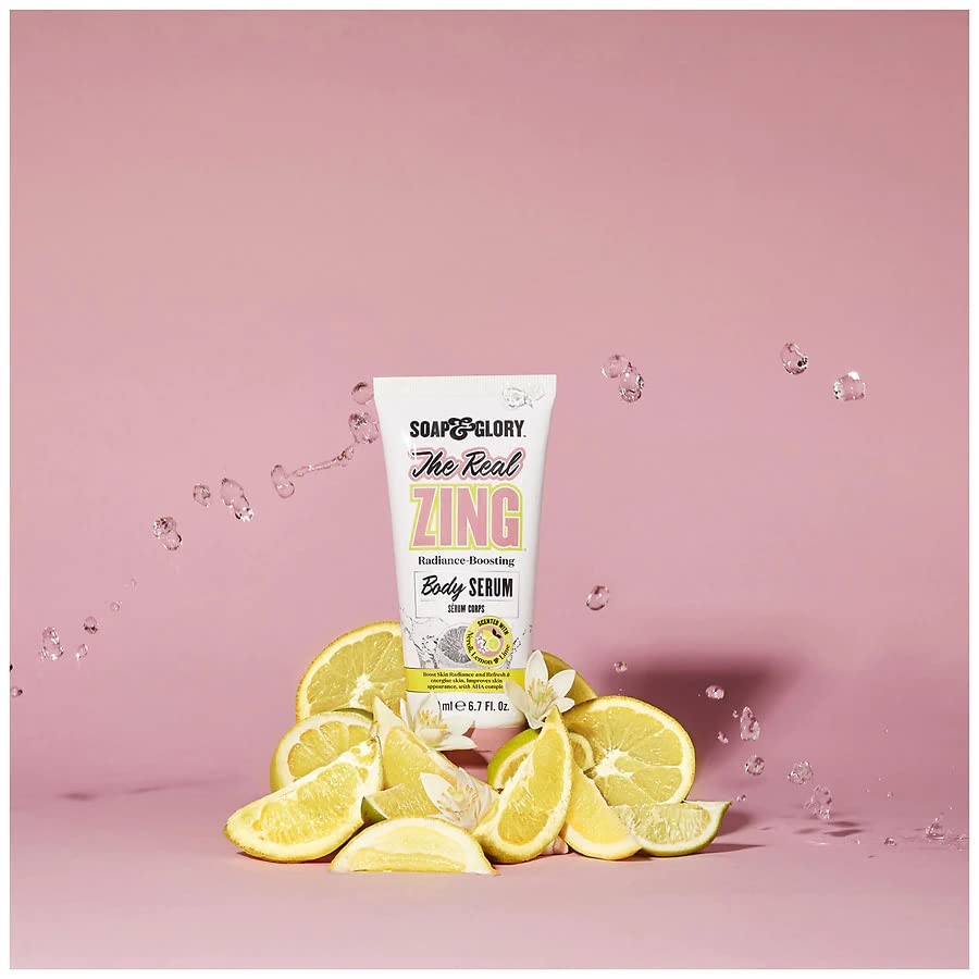 Soap and Glory The Real Zing Body Serum 200ml - Khayest