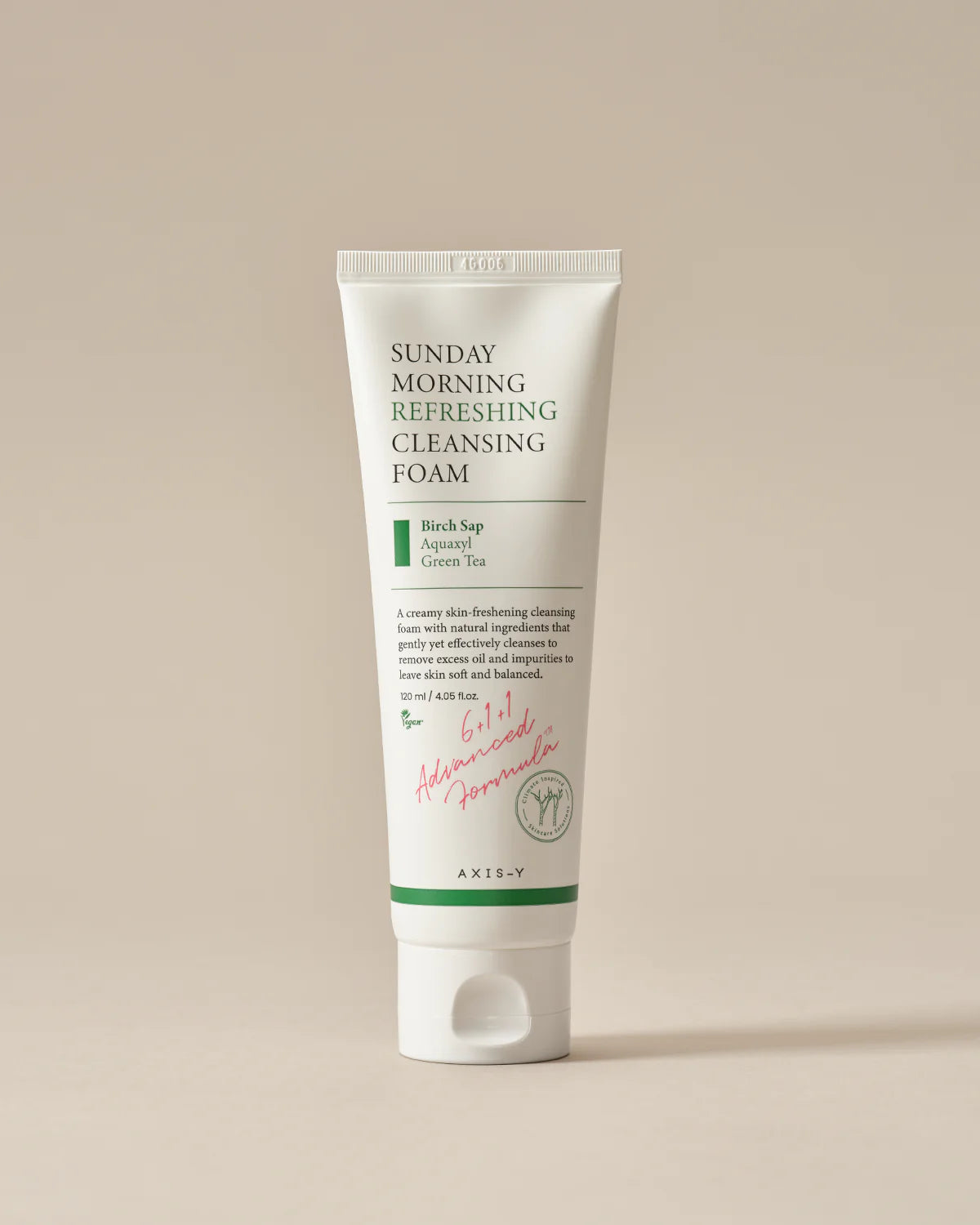 Axis-Y Sunday Morning Refreshing Cleansing Foam 120ml - Khayest
