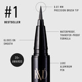 KVD Beauty Tattoo Liner Waterproof Liquid Eyeliner – Trooper Black 10