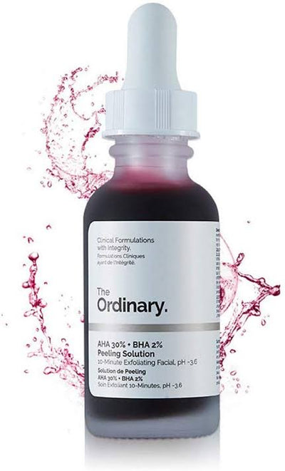 The ordinary AHA 30% + BHA 2% Peeling solution face serum 30ml - Khayest