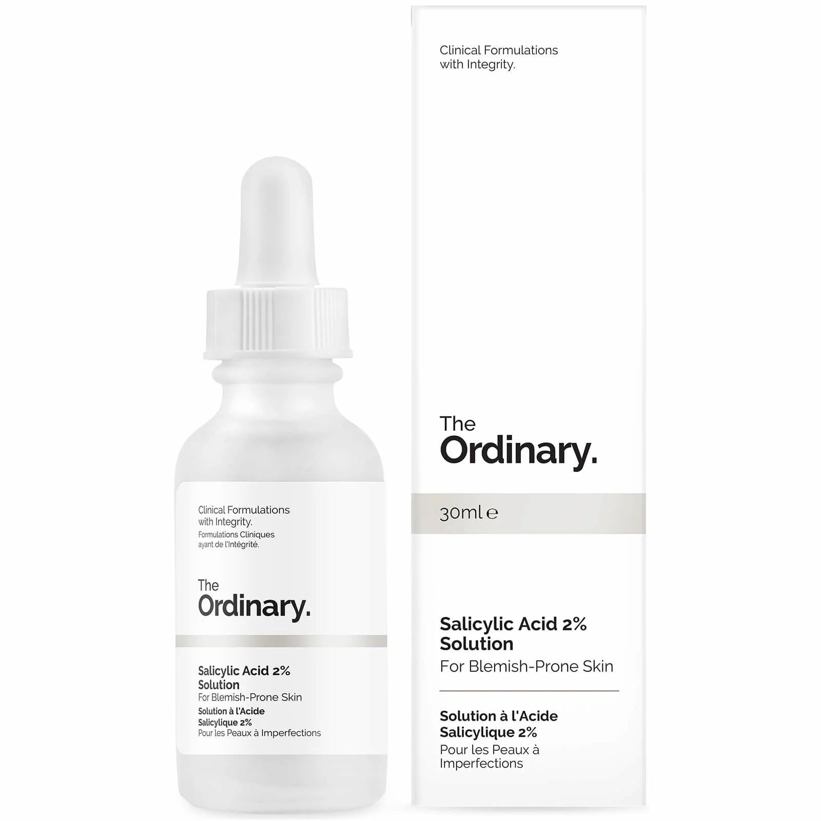 The Ordinary Salicylic Acid 2% solution Face Serum 30ml - Khayest