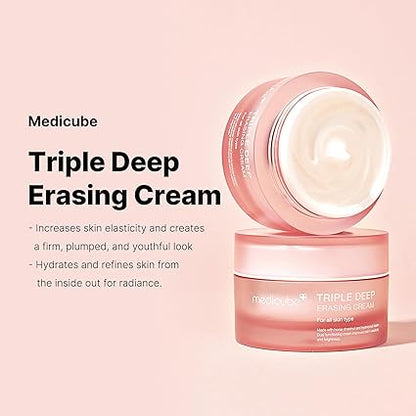 Medicube Triple Collagen Cream  Hydrating and Firming Moisturizer 50ml - Khayest