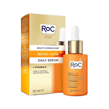 RoC Multi Correxion Revive + Glow Vitamin C Serum 30ml - Khayest