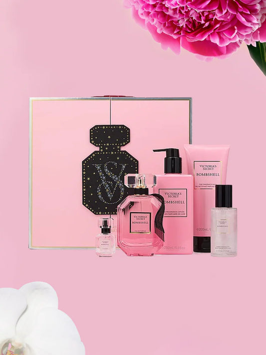 Victoria's Secret Bombshell 5 Piece Gift Set - Khayest