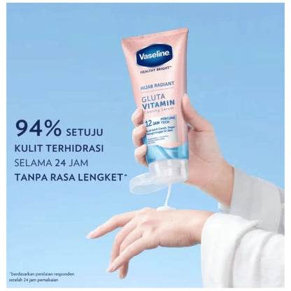 Vaseline Gluta Vitamin Hijab Radiant Cooling Serum 180ml - Khayest