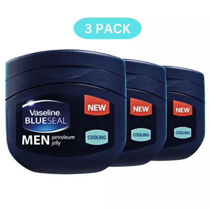 VASELINE BLUESEAL MEN Blue Seal Cooling Petroleum Jelly 250 ML - Khayest