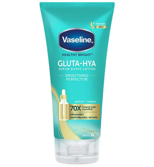 Vaseline Gluta-Hya Serum Burst Lotion Smoothing Perfector 300ml - Khayest