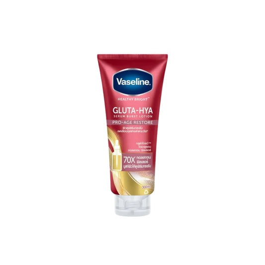 Vaseline Healthy Bright Gluta-Hya Pro-Age Restore Serum Burst Lotion - Khayest