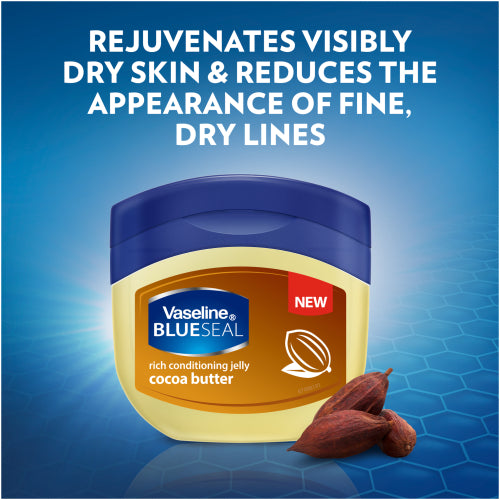 Vaseline Blueseal Cocoa Butter Rich Conditioning Jelly - Khayest