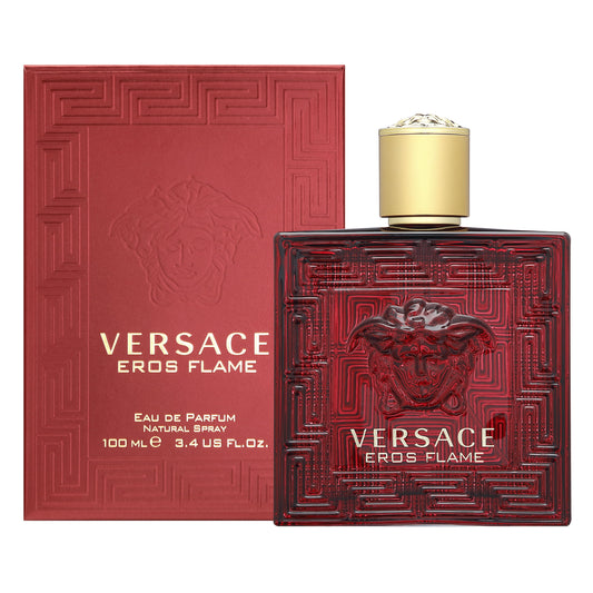 Versace Eros Flame EDP Perfume for Men 100ml box and bottle 2