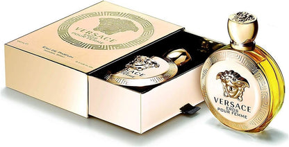 Versace Eros Pour Femme EDP Perfume open box and bottle