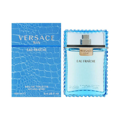 Versace Man Eau Fraiche Perfume for Men EDT 100ml box and bottle