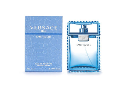Versace Man Eau Fraiche Perfume for Men EDT 100ml box and bottle 2