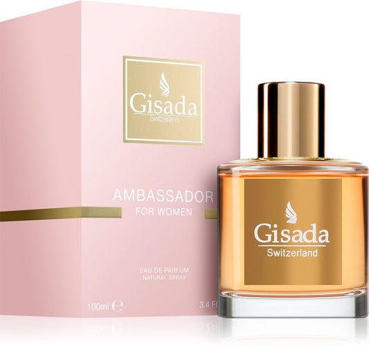 Gisada Switzerland Ambassador For Women Eau de Parfum 100ml - Khayest