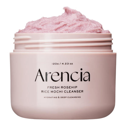 Arencia Fresh Rosehip Rice Mochi Face Cleanser 120g - Khayest