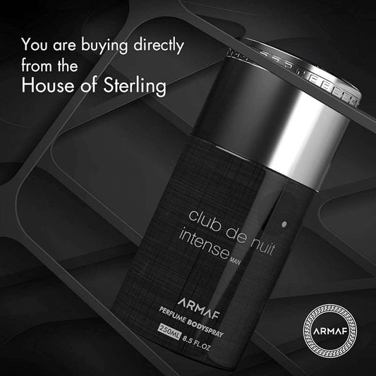 Club De Nuit Intense Man Body Spray for Men By Armaf 250ml