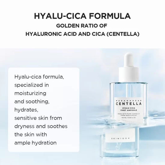 Skin1004 Madagascar Centella Hyalu Cica First Ampoule 100ml