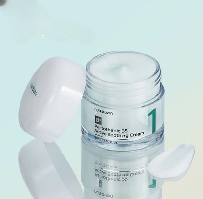 Numbuzin No.1 Pantothenic B5 Active Soothing Cream 80ml - Khayest