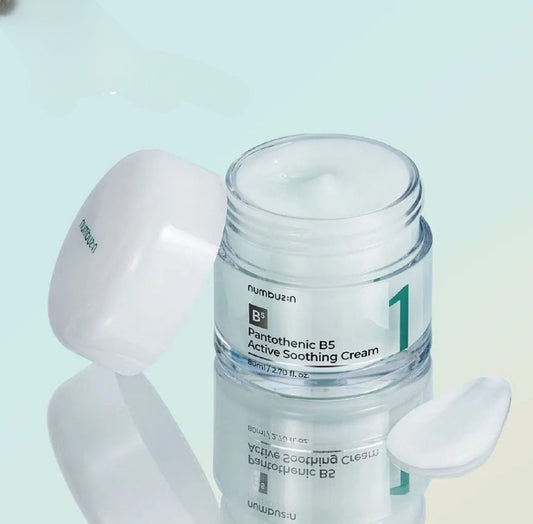 Numbuzin No.1 Pantothenic B5 Active Soothing Cream 80ml - Khayest