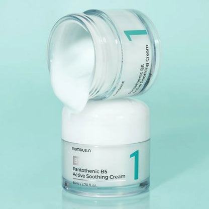 Numbuzin No.1 Pantothenic B5 Active Soothing Cream 80ml - Khayest