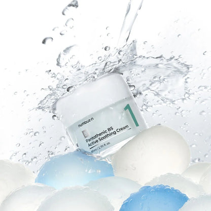 Numbuzin No.1 Pantothenic B5 Active Soothing Cream 80ml - Khayest