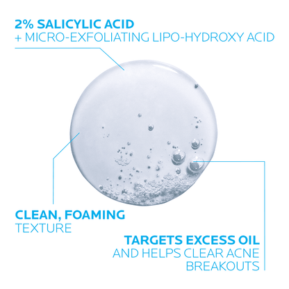 La Roche Posay Effaclar Medicated Acne Face Wash 200ml - Khayest