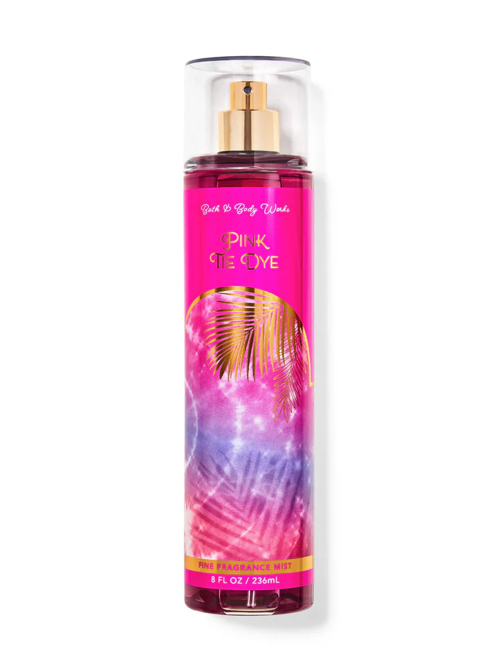 Bath & Body Works Pink Tie Dye Fine Fragrance Mist 236 ML