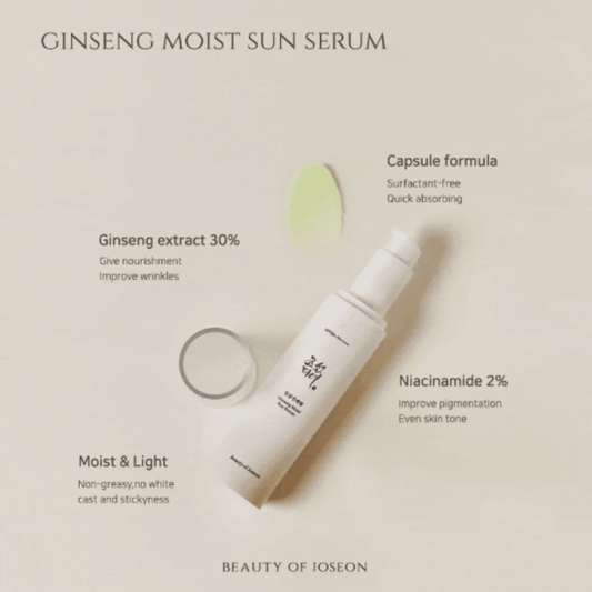 Beauty of Joseon Ginseng Moist Sun Serum 50ml - Khayest