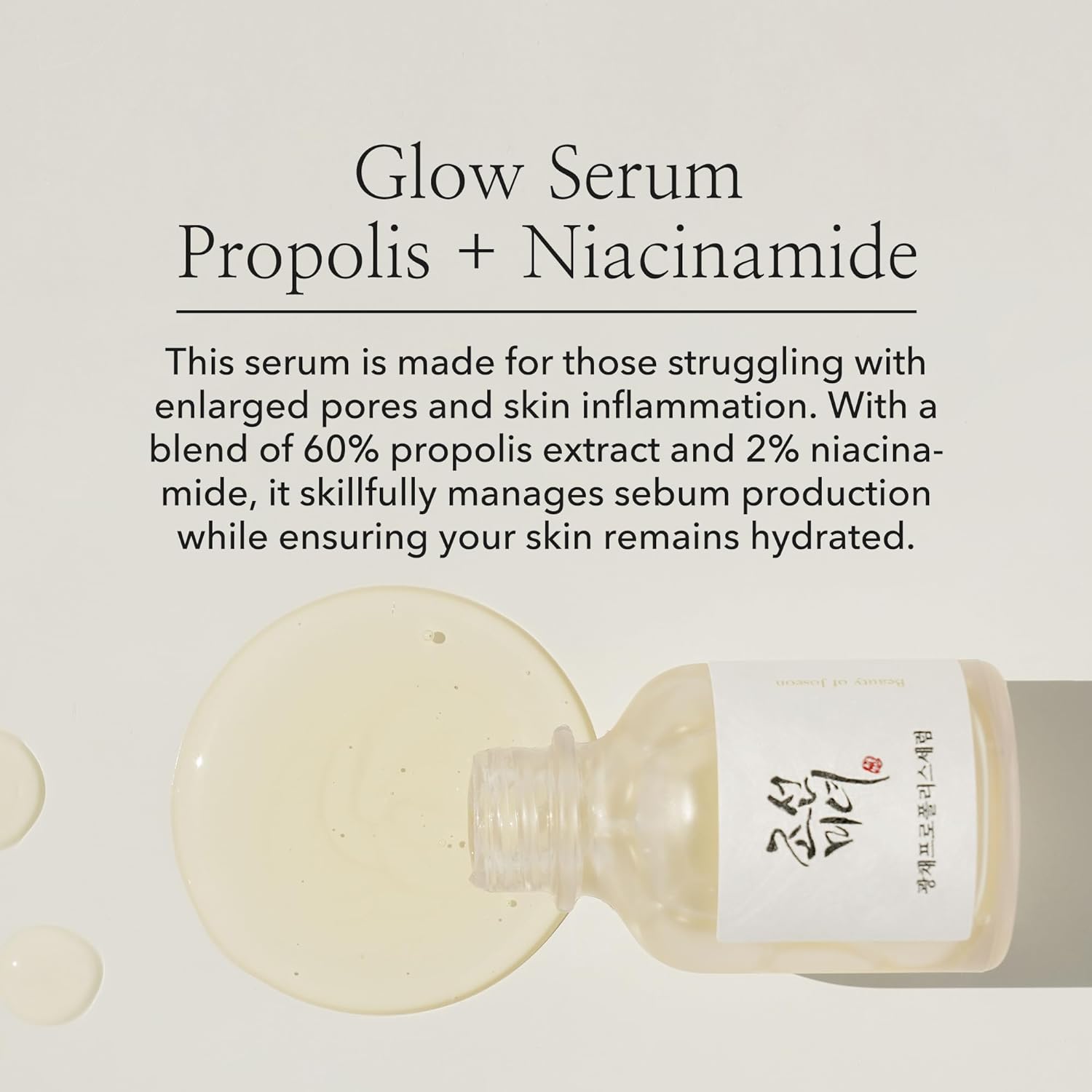 Beauty of Joseon Glow Face Serum Propolis plus Niacinamide 30ml - Khayest